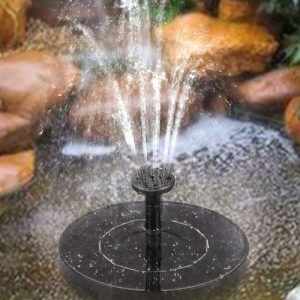 1.0 W Fontana per acqua solare Fontana Giardino Paesaggio Piccola fontana