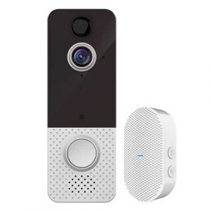 1080P Smart Video Campanello & Chime Home Wireless APP Telecamera di sicurezza impermeabile con conversazione bidirezionale remota