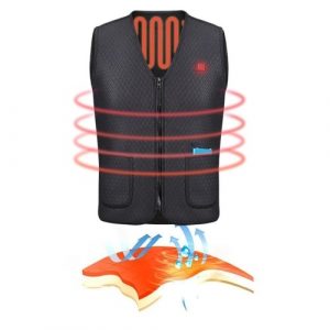 Abbigliamento elettrico per giacca invernale riscaldato con gilet caldo riscaldato USB per moto invernali in viaggio sci escursionismo