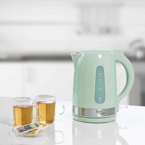 Bestron Bollitore Elettrico Senza Fili AWK1000M 1,7 L Verde Menta