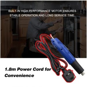 Cacciavite elettrico CA 220 V Cacciavite elettrico con filo a mano Cacciavite dinamometrico regolabile Strumento di riparazione diametro vite 1/4 di pollice