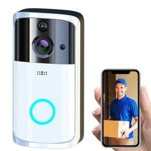 Campanello per videocitofono visivo WiFi M7 Campanello per porta wireless intelligente