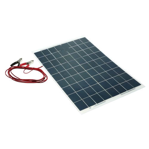 Caricabatteria per pannello solare semi-flessibile da 30W 12V