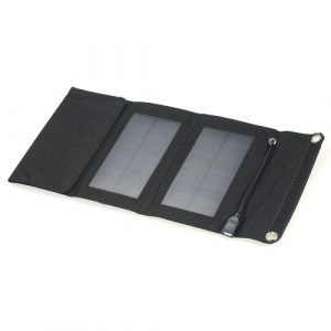 Caricabatteria portatile da pannello solare in silicio monocristallino pieghevole da esterno 5V Caricatore portatile per alimentatore da telefono cellulare