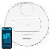 Explorer 75 RR7687 aspirapolvere robot 0,4 L Senza sacchetto Bianco, Aspirazione robot