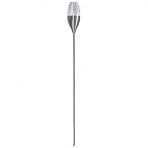 Luxform Lampione Solare a LED da Giardino Argento 41165