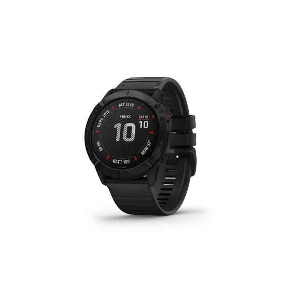 Orologio GPS Garmin Fenix 6X Pro Solar - Grigio/Nero, Grigio/Nero