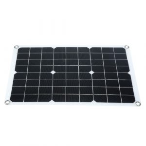 Pannello solare da 50 W con kit caricabatteria per auto con interfaccia USB (per dispositivi da 50 W)