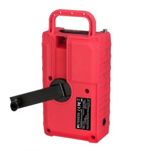 Retekess TR201 Emergenza FM / AM / WB / WBAL Radio Solare a manovella Radio portatile con torcia a LED 5000mAh Power Bank SOS Alarm