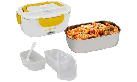 Scaldavivande elettrico LunchyBox Wintem con inclusi 1 cucchiaio e  istruzioni in italiano - Prezzi e caratteristiche