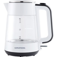 WK 5860 bollitore elettrico 1,7 L 2400 W Nero, Bianco
