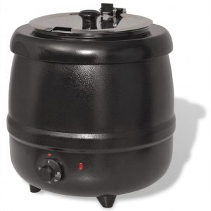 vidaXL Bollitore Elettrico per Zuppe 10 L