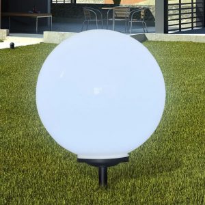 vidaXL Lampione solare a LED da giardino 50cm 1pz con picchetto