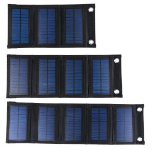 4.5W/6W/7.5W solare Caricabatteria da pannello Uscita USB 5V Zaino impermeabile Mobile PowerBank