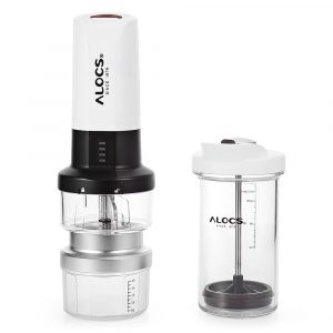 ALOCS Accessori per la tavola Caffettiera elettrica portatile campeggio Macinacaffè con campeggio Set di filtri per macc