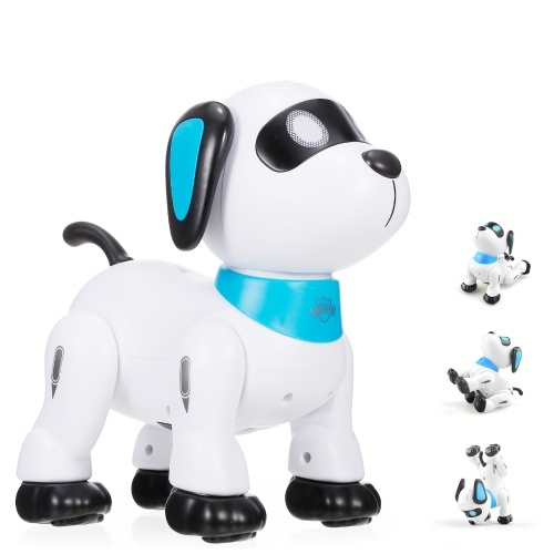 LE NENG K21 Robot Elettronico Cane Stunt Dog Telecomando Robot Giocattolo Del Cane Controllo Vocale Musica Programmabile Danza Giocattolo