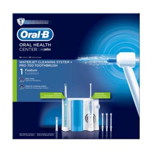 Oral-B Sistema Pulente Idropulsore Waterjet + Spazzolino Elettrico Ricaricabile PRO 700