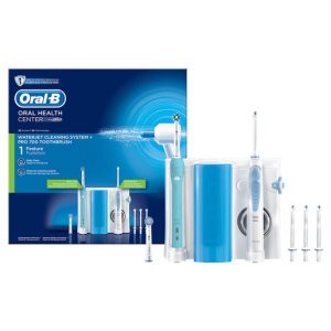 Oral-B WaterJet Sistema Pulente Idropulsore + Spazzolino Elettrico Ric