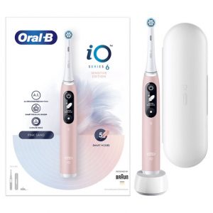 Oral-B iO - 6 - Spazzolino Elettrico Ricaricabile Rosa Edizione Sensit
