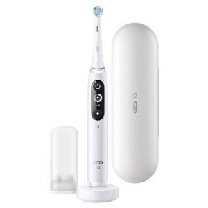 Oral-B iO - 7n - Spazzolino Elettrico Ricaricabile Bianco Con Tecnolog