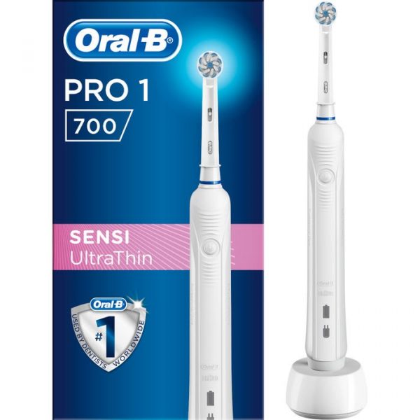 Oral-B(R) Power Pro 1 700 Sensitive UltraThin Spazzolino Elettrico