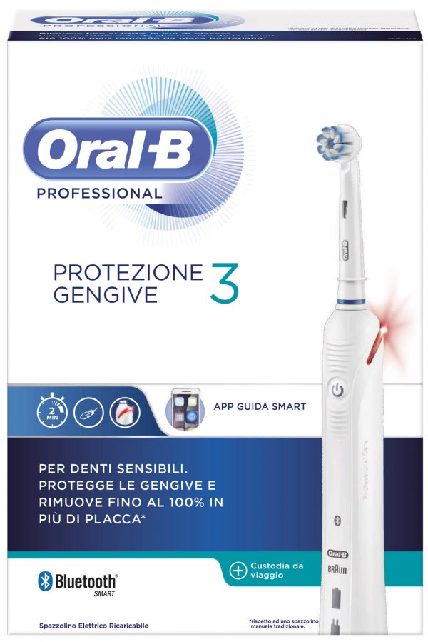 Oral-B(R) Professional Protezione Gengive 3 Spazzolino Elettrico