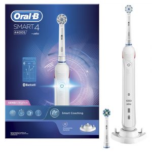 Oral-B(R) Smart 4 4400S Spazzolino Elettrico Ricaricabile Bianco