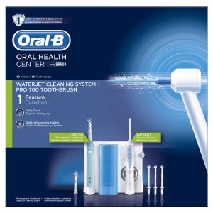 Oral-B(R) Waterjet Idropulsore + Spazzolino Elettrico Ricaricabile PRO 700