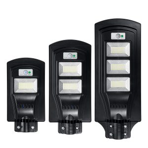117/234/351 LED solare Lampione PIR Sensore di movimento lampada Esterno con controller remoto