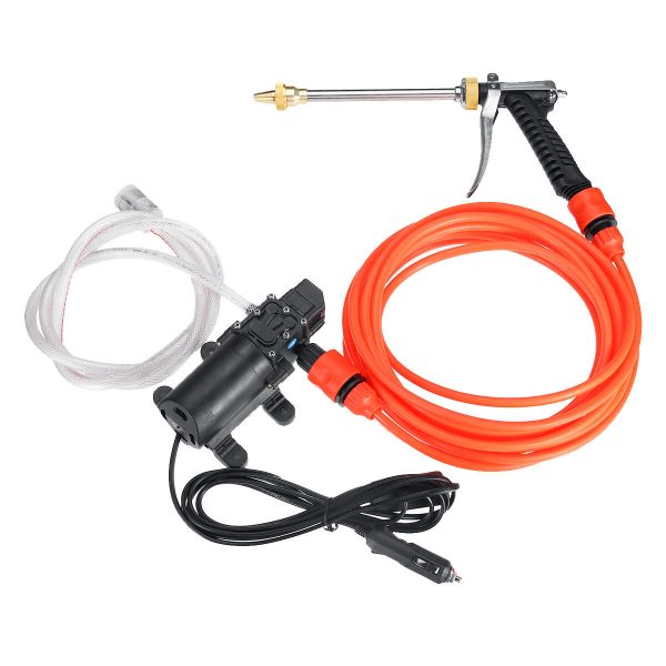 12 V ad alta pressione lavatrice auto elettrica portatile Spray Cleaner irrigazione lavare kit di pulizia della pompa in