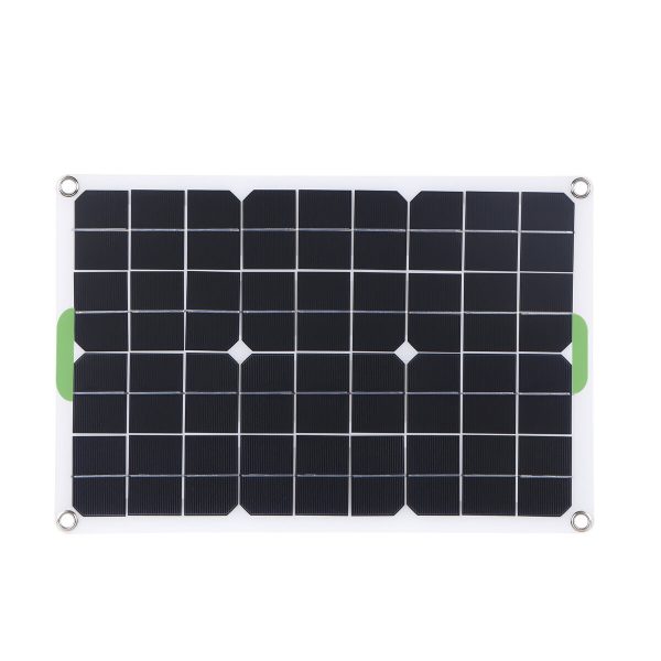 12V 50W Protable solare Kit pannello 2 porte USB Modulo monocristallino solare Batteria Caricabatterie