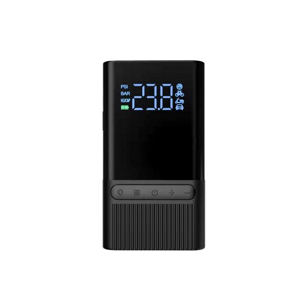 150PSI 3000mAh 40L/min Portatile Rilevamento Pressione Pompa Gonfiatore Elettrico Per Bici Moto Auto Calcio