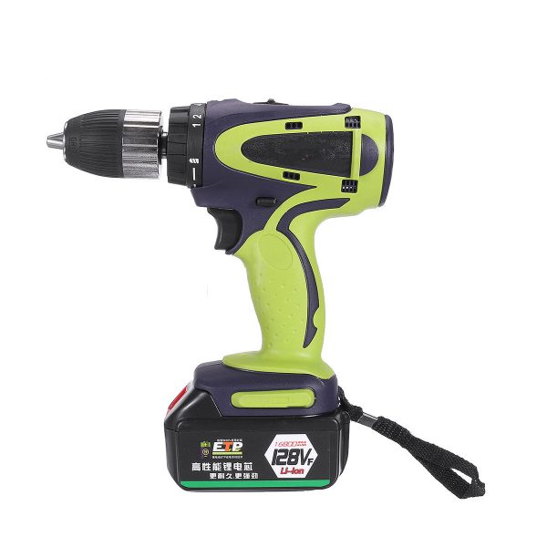 98/128/168 VF 13MM Trapano elettrico a percussione a batteria al litio Batteria Set di utensili per trapani manuali senz