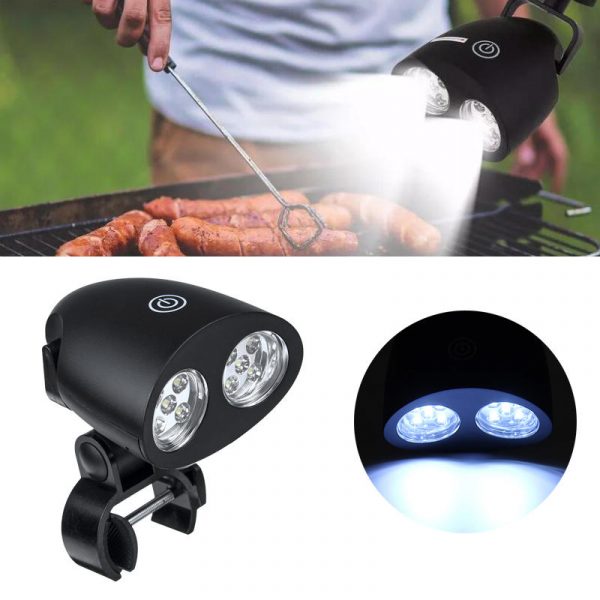 BBQ Grill Light campeggio Picnic Durable Super Bright 10 Led Batteria Barbecue elettrico lampada