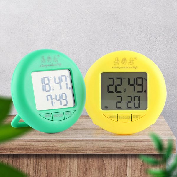 Bakeey YSJ-1819 Igrometro elettronico Termometro digitale Display Umidità della temperatura Termometro Igrometro Sveglia