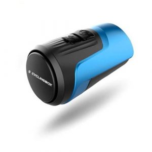 CYCLINGBOX Campanello per bici 125dB Antifurto per bicicletta Corno elettrico portatile Allarme di ricarica USB impermeabile con 4 modalità audio per MTB Mountain Road Bike