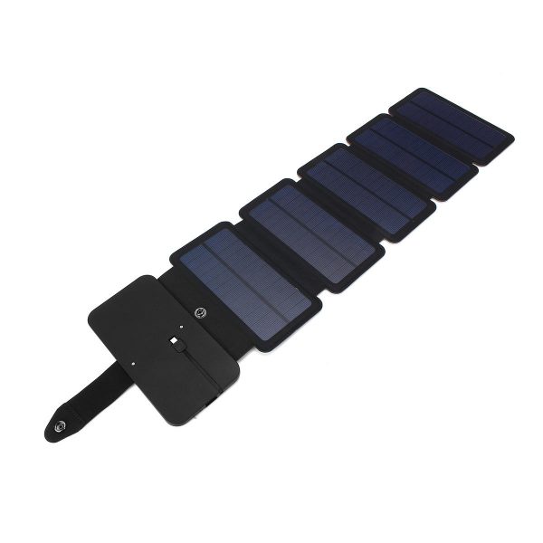 Caricabatterie da pannello portatile pieghevole solare da 6W per telefono. Banca di alimentazione MP3 / MP4 / PDA