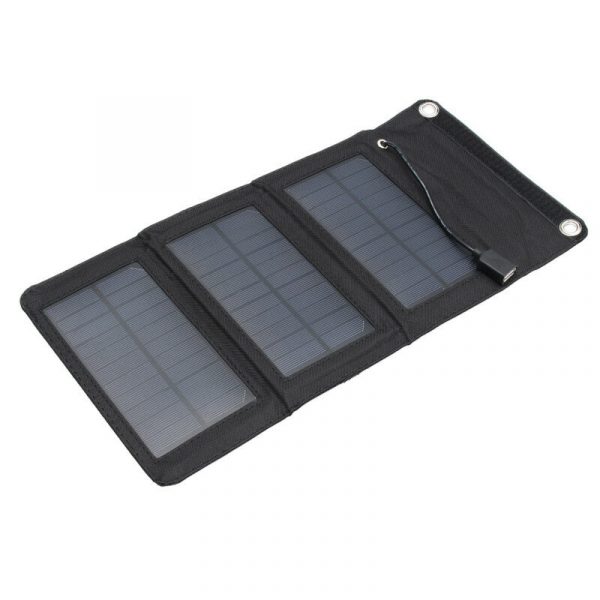 Caricatore da pannello solare pieghevole da 10W 5V solare