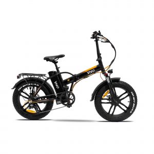 Decathlon | Bici pieghevole elettrica a pedalata assistita Fatbike Vivobike 20" R2 | Vivobike
