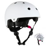 Decathlon | Casco roller skateboard monopattino PLAY 7 MANDALA bianco | Oxelo