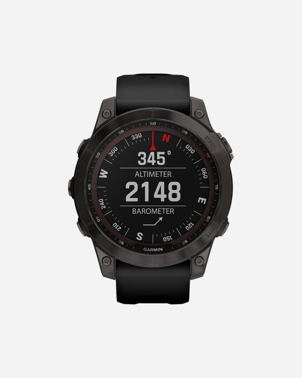 Garmin - Fenix 7 Sapphire Solar - Orologio Multifunzione -