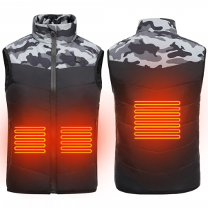 Gilet riscaldato elettrico per bambini Gilet riscaldato invernale USB Giacca invernale da esterno Abbigliamento intellig