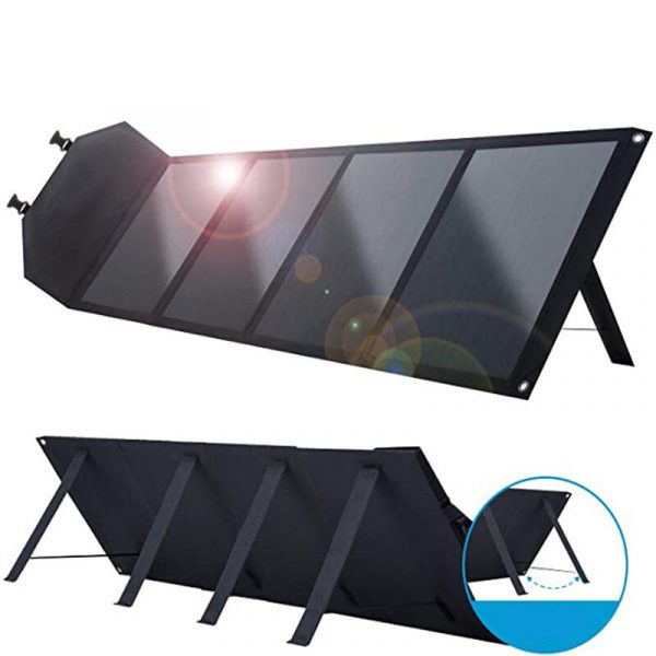 IPRee® 80W solare Pannello monocristallino solare Pannello di alimentazione solare Kit pieghevole per ricarica di centra