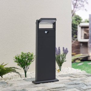 Lindby Novalie lampione solare LED