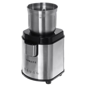 Macinacaffè elettrico Macina fagioli Macina erbe aromatiche Noci Spezie Macinazione Fresatura 200W