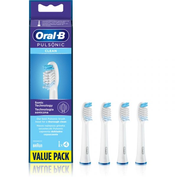 Oral B Pulsonic Clean SR 32-4 testine di ricambio per spazzolino 4 pz