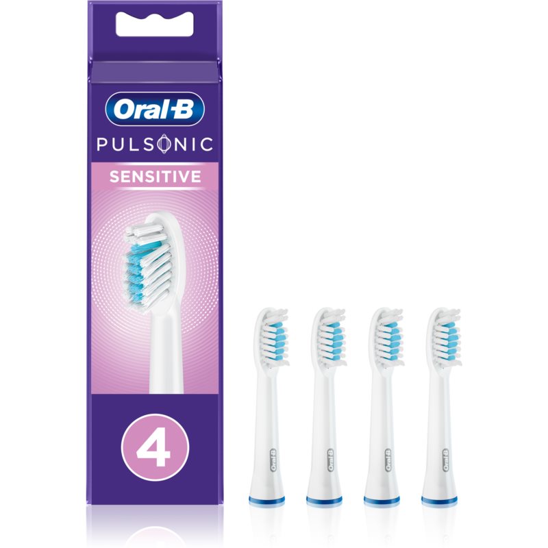 Oral B Pulsonic Sensitive Refills testine di ricambio per spazzolino 4 pz