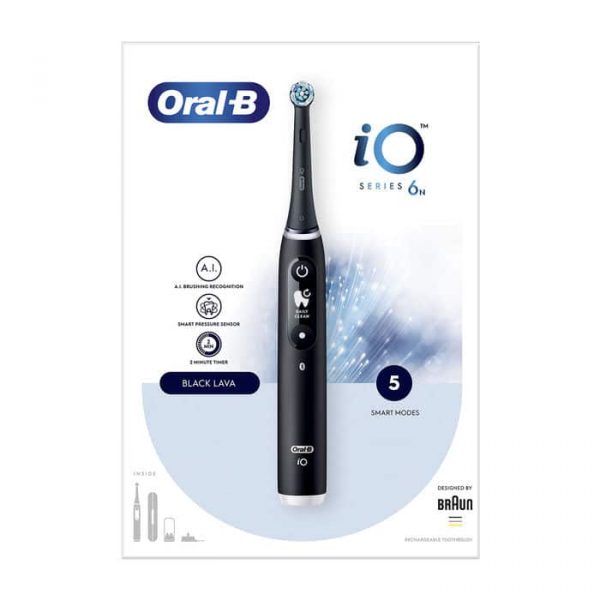 Oral-b Io Series 6 Black Spazzolino Elettrico