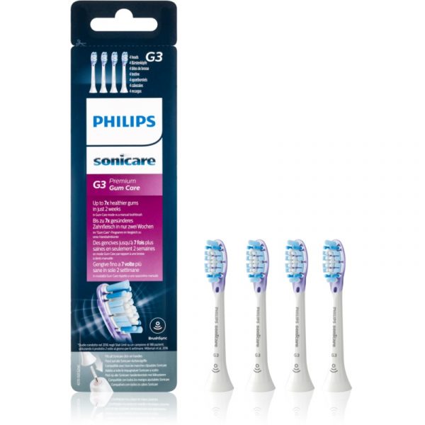 Philips Sonicare Premium Gum Care Standard HX9054/17 testine di ricambio per spazzolino 4 pz
