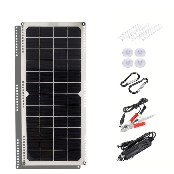 Pieghevole 20W Soft solare Pannello solare Batteria Caricabatterie per cellulare